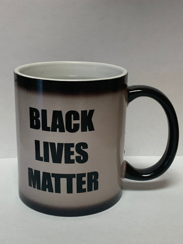 Color-changing BLM mug